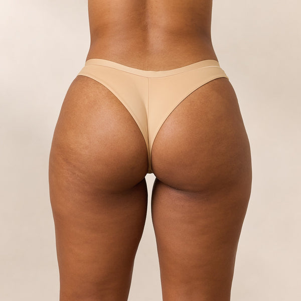 Lounge Underwear Everyday Comfort Brazilian Briefs - Sand