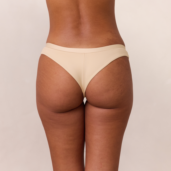 lounge underwear Everyday Comfort Brazilian Briefs - Vanilla