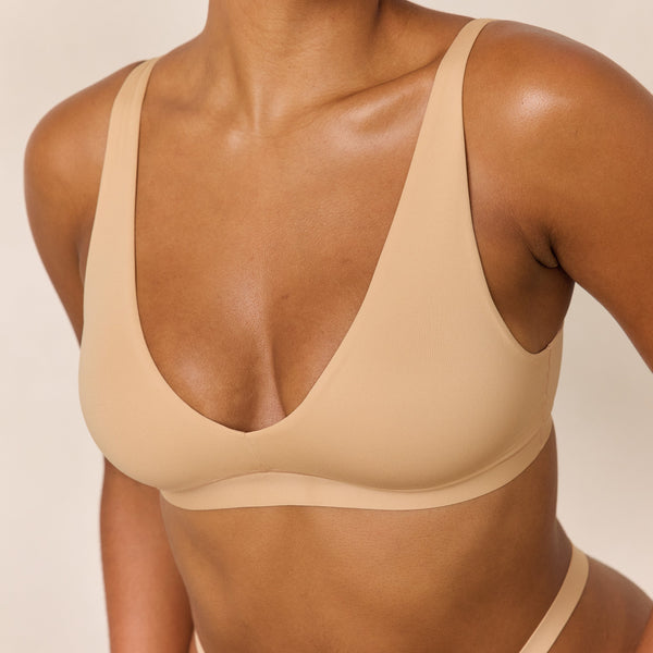 Lounge Underwear Everyday Comfort Triangle Bra - Sand