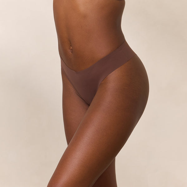 lounge underwear Everyday Flex Brazilian Briefs - Cocoa