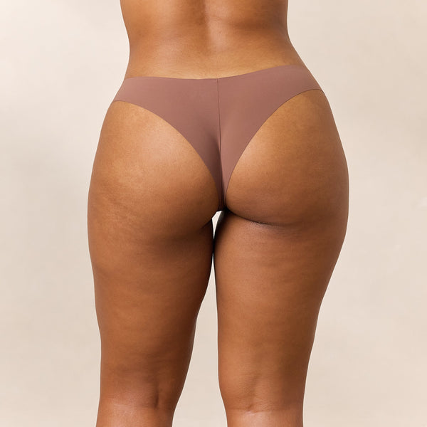 Lounge Underwear Everyday Flex Brazilian Briefs - Nutmeg