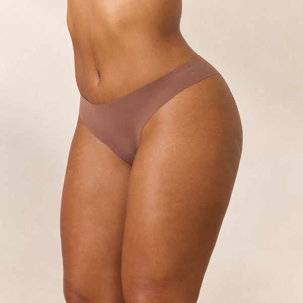 lounge underwear Everyday Flex Brazilian Briefs - Nutmeg