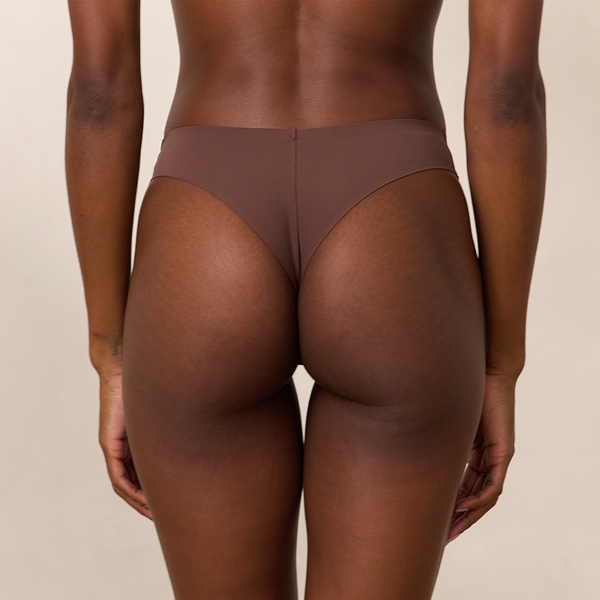 Lounge Underwear Everyday Form Brazilian Briefs - Cocoa