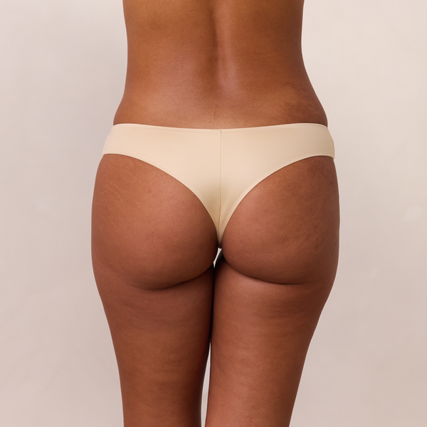 lounge underwear Everyday Ultimate Brazilian Briefs - Vanilla