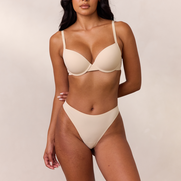 Lounge Underwear Invisible Form T-Shirt Bra - Vanilla
