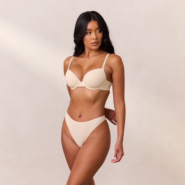 Lounge Underwear Invisible Form T-Shirt Bra - Vanilla