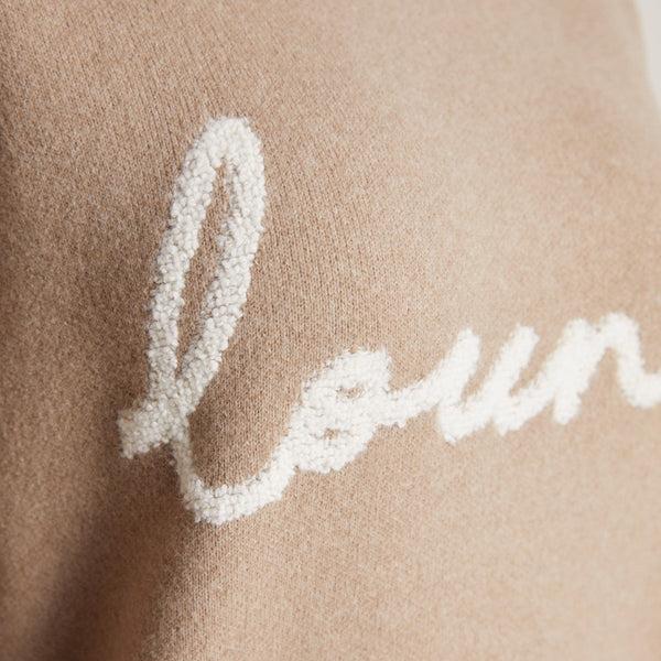 Lounge Underwear Lounge Knitted Crew Neck Jumper - Bread