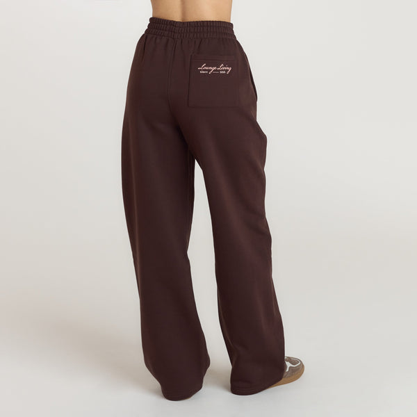 Lounge Underwear Lounge Living Straight-Leg Joggers - Chocolate