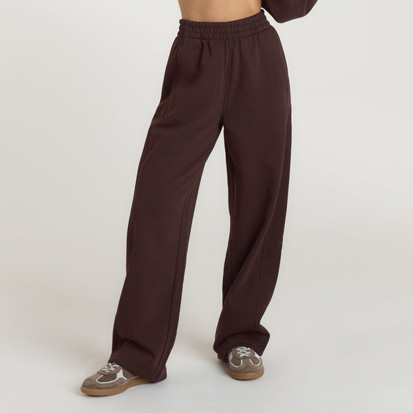 lounge underwear Lounge Living Straight-Leg Joggers - Chocolate