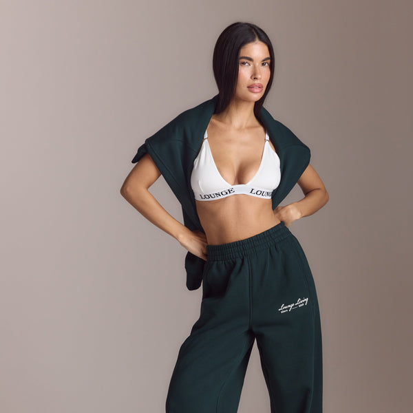 Lounge Underwear Lounge Living Straight-Leg Joggers - Forest Green