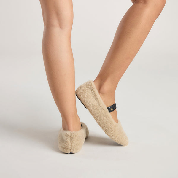 Lounge Underwear Allegra Ballet Flats - Natural