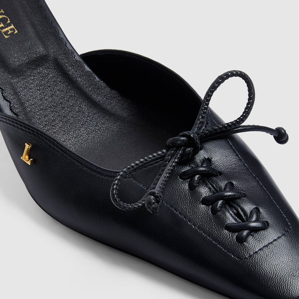 Lounge Underwear Annabelle Kitten Heels - Black