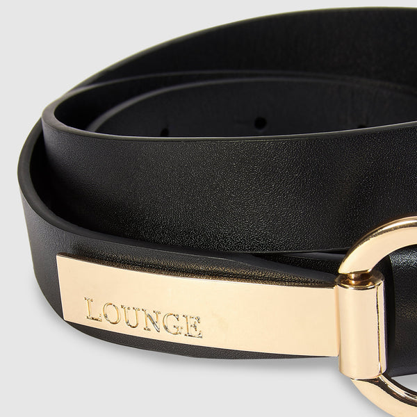 Lounge Underwear Bar Belt - Black