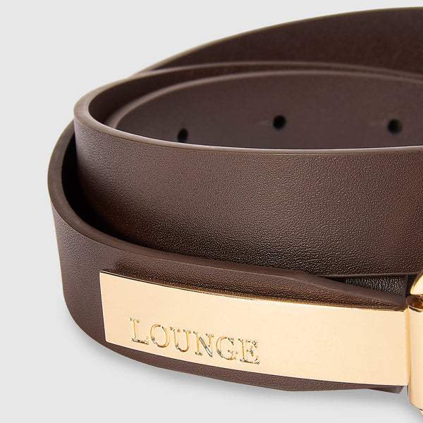 Lounge Underwear Bar Belt - Chocolate