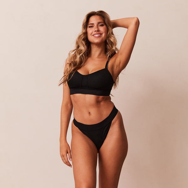 Lounge Underwear Bare Bra - Black