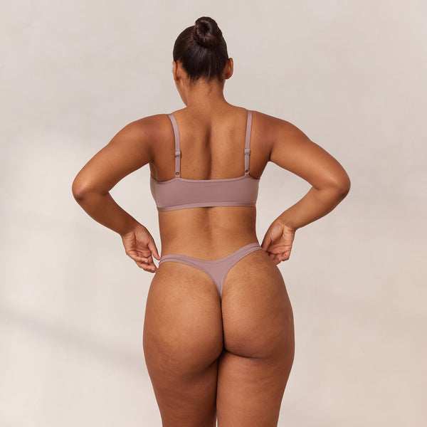 Lounge Underwear Barely There Bralette - Mauve