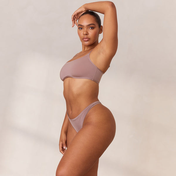 Lounge Underwear Barely There Bralette - Mauve