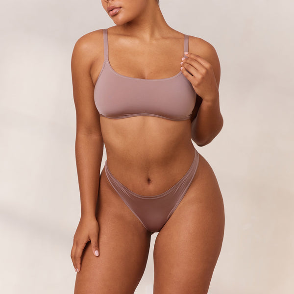 lounge underwear Barely There Bralette - Mauve
