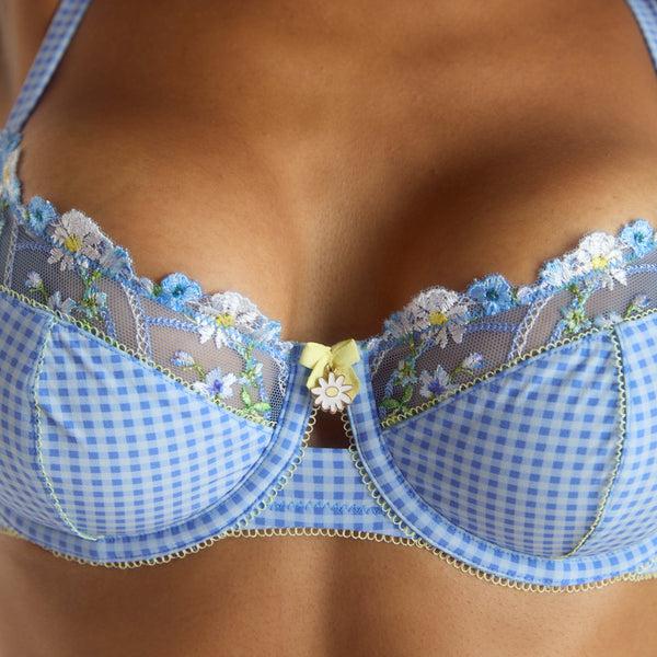 lounge underwear Breeze Balcony Bra - Blue