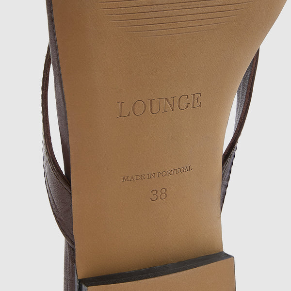 Lounge Underwear Brielle Flip Flops - Chocolate