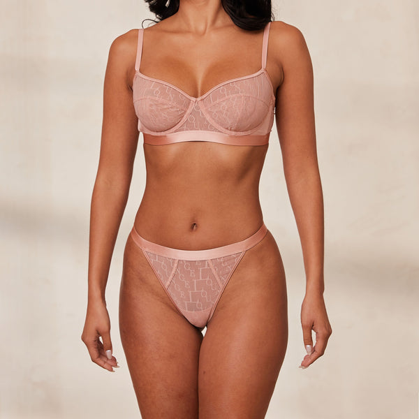 Lounge Underwear Chic Balcony Bra - Pink
