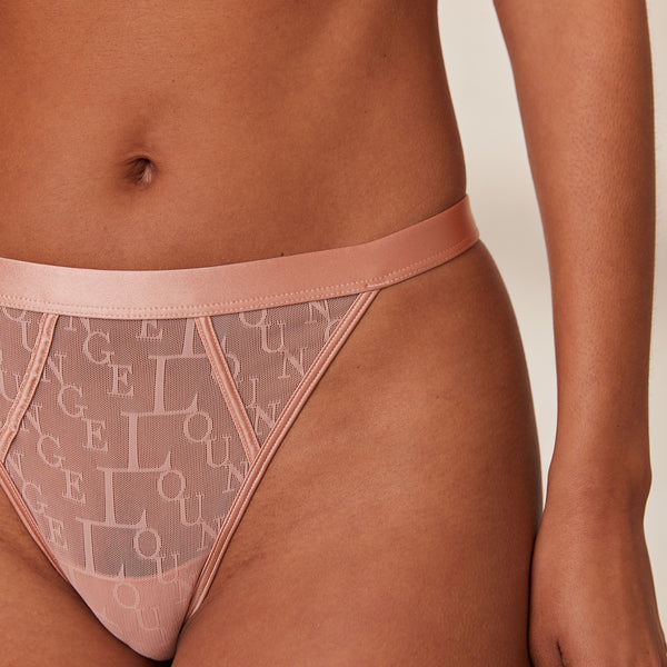 Lounge Underwear Chic Thong - Pink