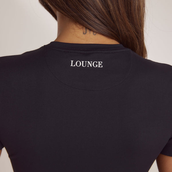 Lounge Underwear Classic Fitted Top - Black