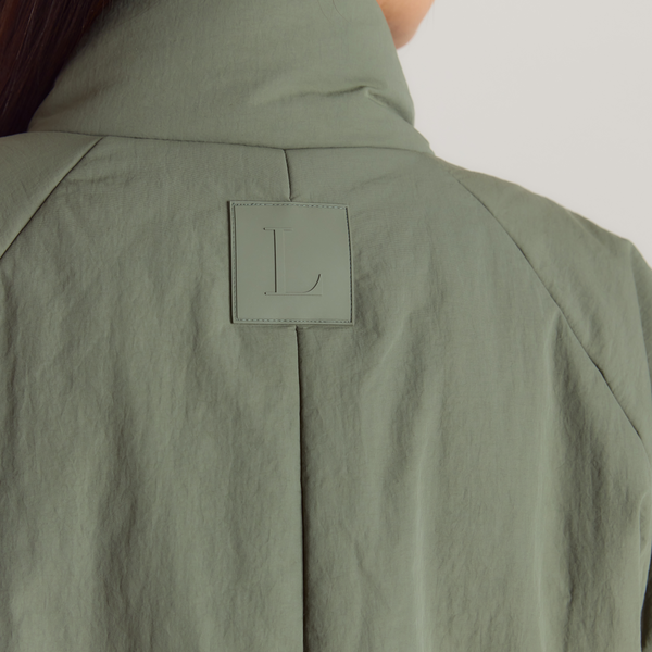 lounge underwear Cocoon Puffer Coat - Sage