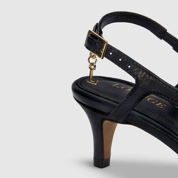 Lounge Underwear Colette Kitten Heels - Black