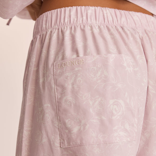 Lounge Underwear Cotton Pyjama Bottoms - Lilac