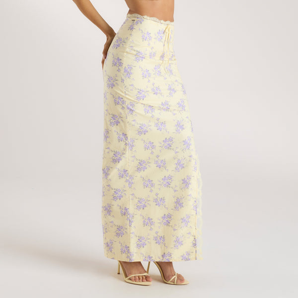 Lounge Underwear Eledora Maxi Skirt - Yellow