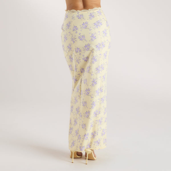 lounge underwear Eledora Maxi Skirt - Yellow