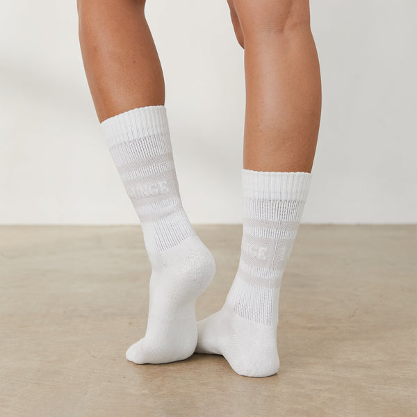 lounge underwear Essential Socks (2 Pack) - Cream