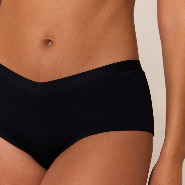 Lounge Underwear Everyday Comfort Boyshort - Black