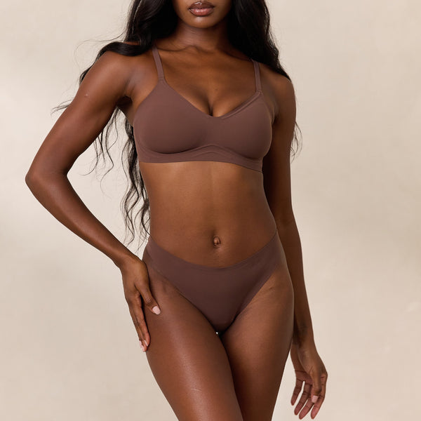 Lounge Underwear Everyday Flex Bralette - Cocoa