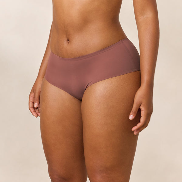 lounge underwear Everyday Form Boyshort - Nutmeg