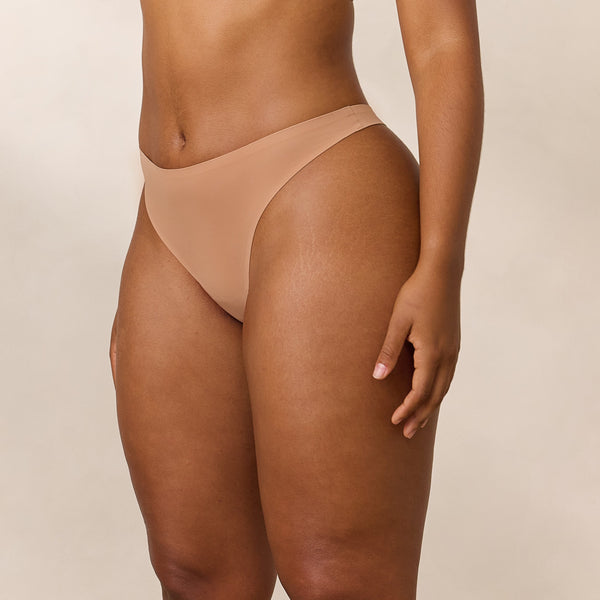 lounge underwear Everyday Form Thong - Honey