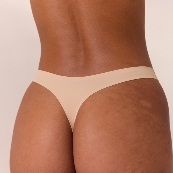 Lounge Underwear Everyday Form Thong - Sand