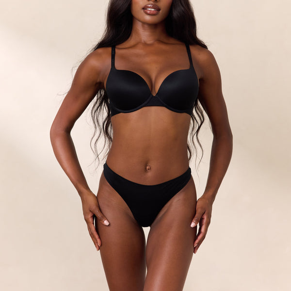 Lounge Underwear Everyday High Push-Up Bra - Black