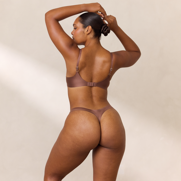 lounge underwear Everyday High Push-Up Bra - Nutmeg