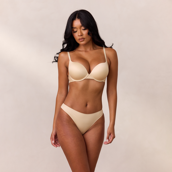 Lounge Underwear Everyday High Push-Up Bra - Vanilla