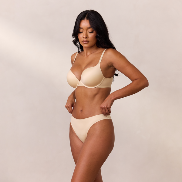 Lounge Underwear Everyday High Push-Up Bra - Vanilla
