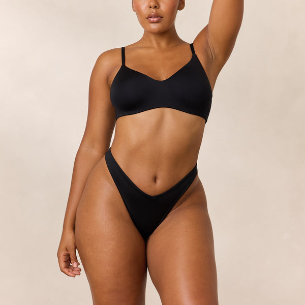 Lounge Underwear Free Form Bra - Black