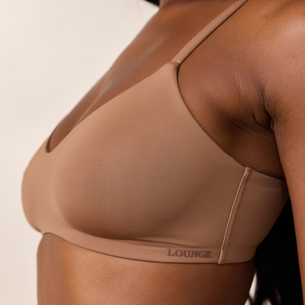 Lounge Underwear Free Form Bra - Cinnamon