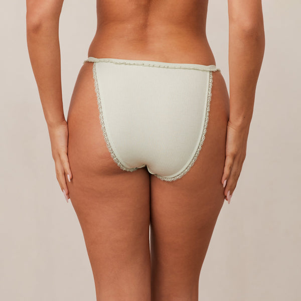lounge underwear Fruity 'Peachy Cheeks' Briefs - Mint