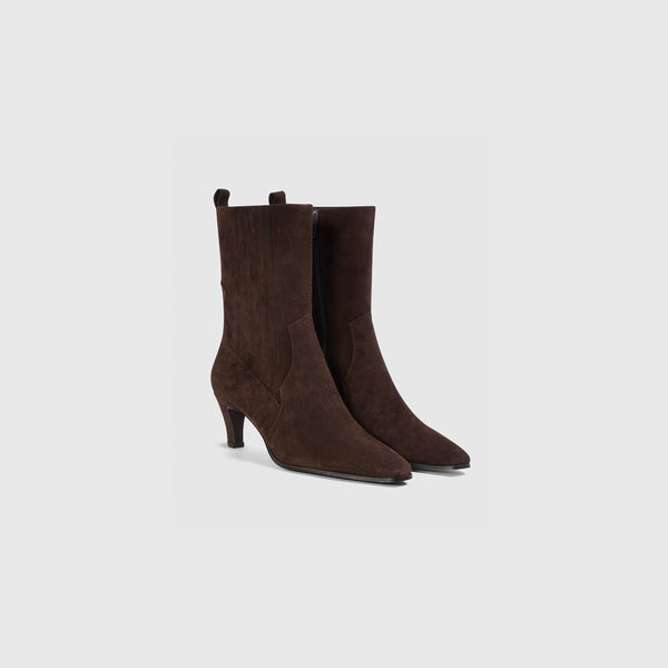 Lounge Underwear Heather Ankle Boots - Chocolate