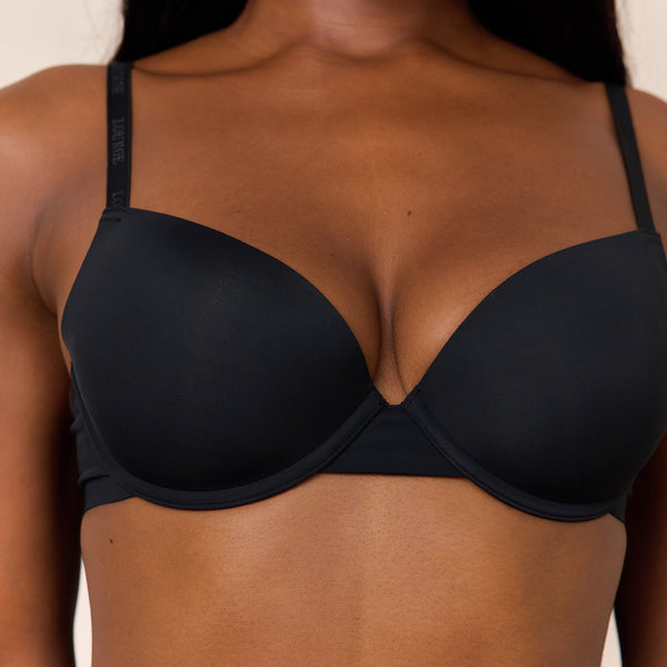 Lounge Underwear Invisible Form T-Shirt Bra - Black