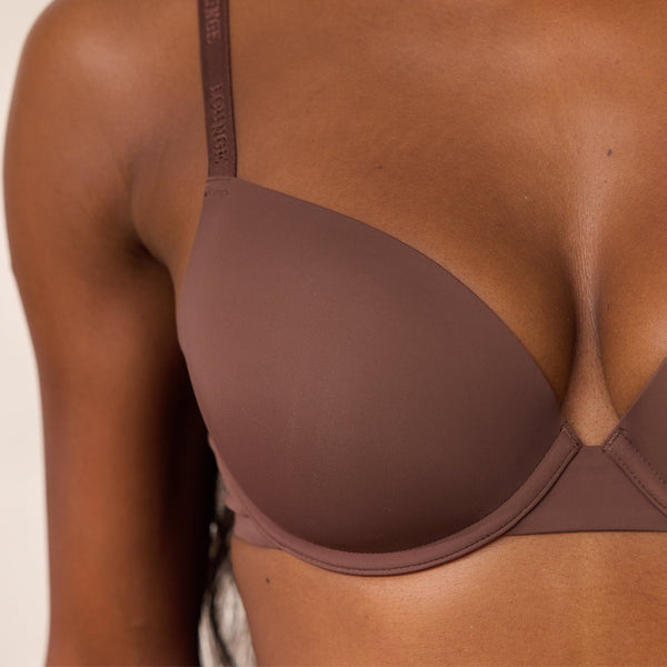 Lounge Underwear Invisible Form T-Shirt Bra - Cocoa
