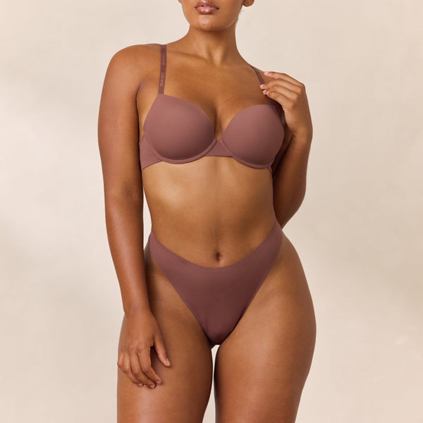 Lounge Underwear Invisible Form T-Shirt Bra - Nutmeg