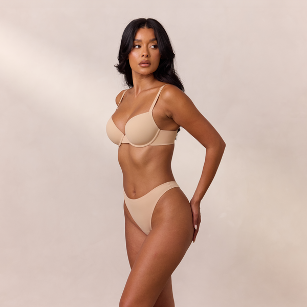 Lounge Underwear Invisible Form T-Shirt Bra - Sand